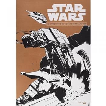 Gran libro de saga para colorear