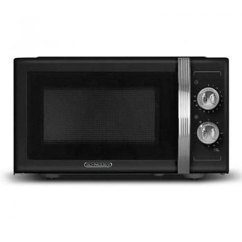 Micro-ondes Grill Vintage 23L 800W Noir SCHNEIDER SMW23VMB