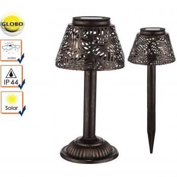 Éclairage solaire à LED pour parcours extérieur – lampe de jardin et de table, Globo 33002