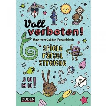 Dudenredaktion: Voll verboten! Mein verrückter Rätselblock 1