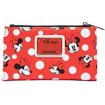 Portefeuille Loungefly Disney Minnie Mouse à Pois Rouges pour Femme