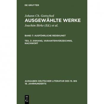 Vitalsource Technologies, Inc. Ausf?hrliche Redekunst. Anhang, Variantenverzeichnis, Nachwort
