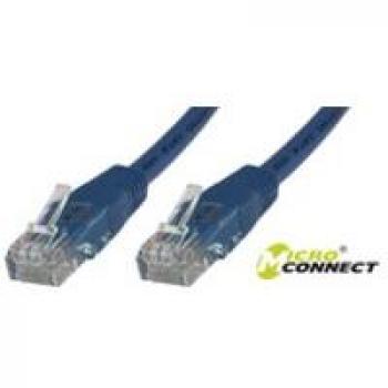 Blaues MicroConnect Netzwerkkabel (CAT6, U/UTP, 7 m, RJ-45 Stecker)