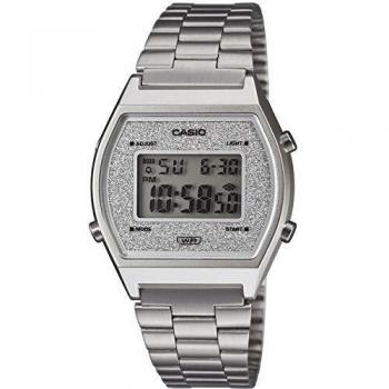 Casio Vintage Montre Mixte Numérique au Quartz avec Bracelet en Acier Inoxydable Modèle B640WDG-7EF