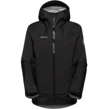 Damen Jacke Mammut Ducan Guide Hardshell mit Kapuze – Regenjacke XS, Schwarz