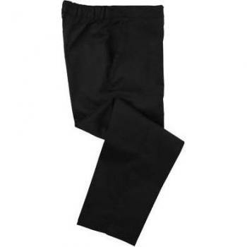 Dennys Unisex Black Elasticated Trousers for Chefs