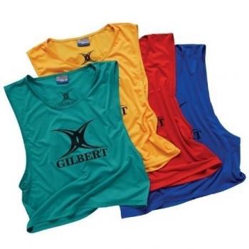 Gilbert Polyester Training Bib – Red