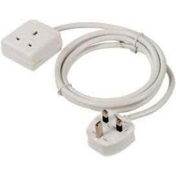 Daewoo 1-Gang Extension, White, 2 m