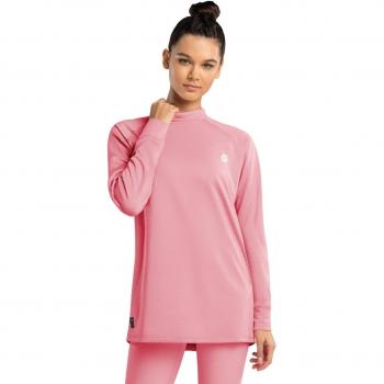 Siroko Slush Female Long Sleeve Base Layer in Gum Pink, XS