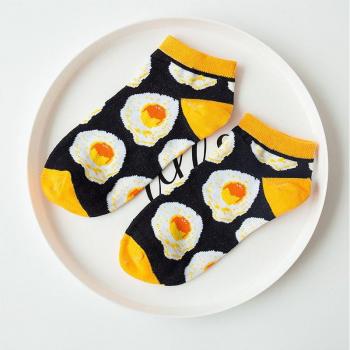 Apple Avocado Burger Sushi Food Plant Cotton Socks