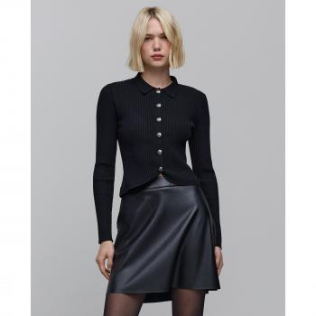 Cardigan donna girocollo maniche lunghe IKKS