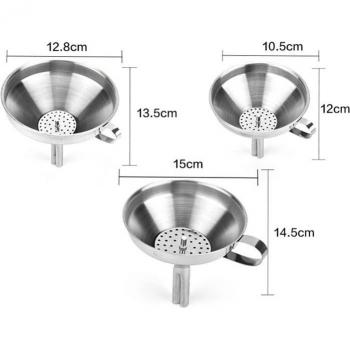 Detachable Filter Funnel for Perfume and Liquid Straining