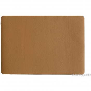 ASA Tischset in Lederoptik, Karamell, 46x33 cm