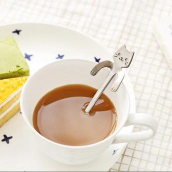 Spoon Gatito Extendido para Bebidas