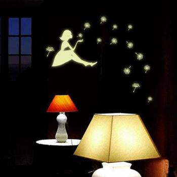 Luce decorativa per cameretta bambini che brilla nell'oscurità
