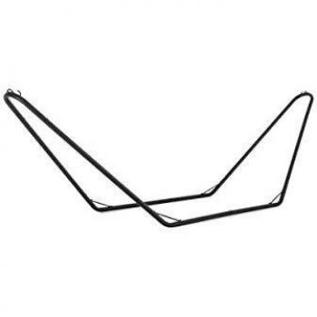 Supporto amaca in acciaio Antracite 300x80x h100 cm