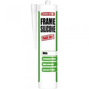 Evo-Stik 280ml Frame Silicone in White