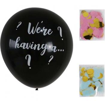 Noir Secret Ballon