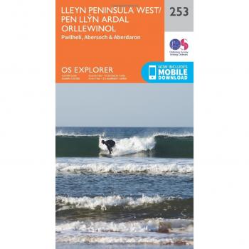 Ordnance Survey Map of Lleyn Peninsula West
