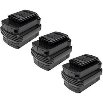 Extensilo Triple 3300 mAh NiMH 24 V Batteries – Dewalt DW0243 Replacement Set