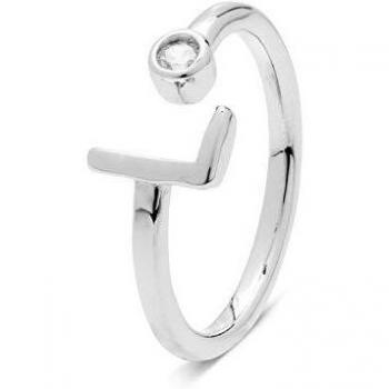 Anillo de Plata con Baño de Rodio