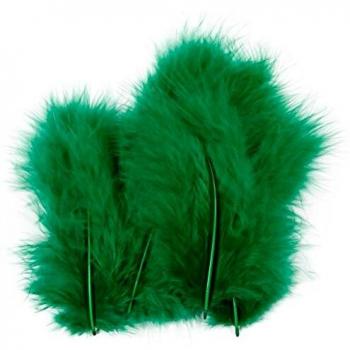 Plumes, 5-12 cm, Or, 15 pièces