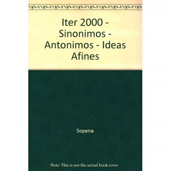 Sinonimos Iter 2000