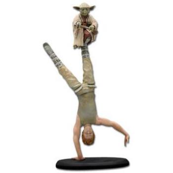 Figurine Yoda et Luke Dagobah