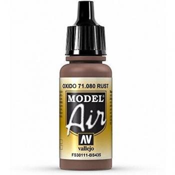 Model Air Acrylic Color, Rusty Metal Effect, 17 ml
