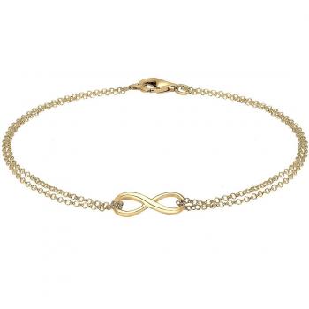 Bracciale in Argento Sterling 925 con Simbolo Infinito