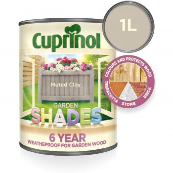 Cuprinol 5122392 Garden Shades Exterior Woodcare, Muted Clay