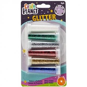 Multi-Colour Glitter Shaker Pack by Craft Planet