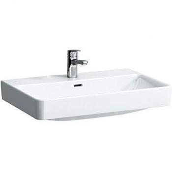 Lavabo Laufen Pro S 700 × 465 mm, Blanco, con Rebosa y Tres Conectores – Modelo H8169674001081