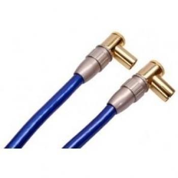 Cable TV 9.5 90º Macho a TV 9.5 90º Hembra Especial LTE