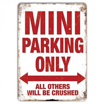 Parking Only Mini Wall Sign – Cooper Austin