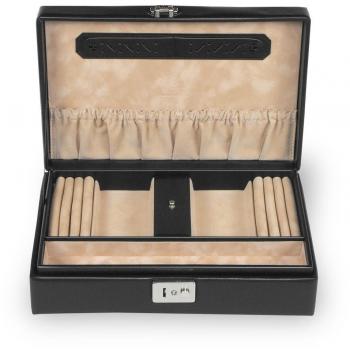Sacher Uhrenbox & Schmuckkassette – Ilka New Classic Schwarz