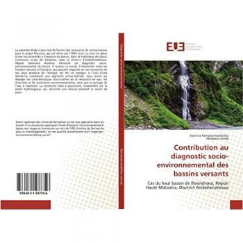Contribution au diagnostic socio-environnemental des bassins versants: Cas du haut bassin de Ifanindrona, Région Haute Matsiatra, Disctrict Ambohimahasoa