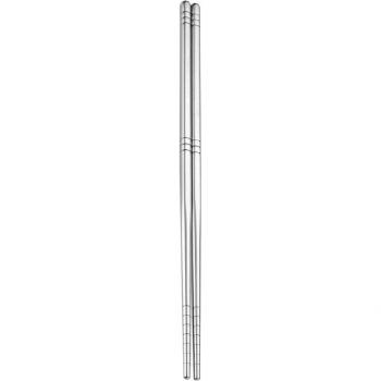 23cm Reusable Steel Chopsticks with Colorful Design