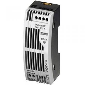 Alimentation 18 W Phoenix Contact STEP-PS/1AC/24DC/0.75/FL