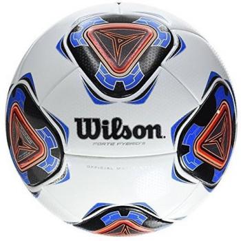 Fussball-Set Wilson Forte Fybrid II Official – Weiß & Blau