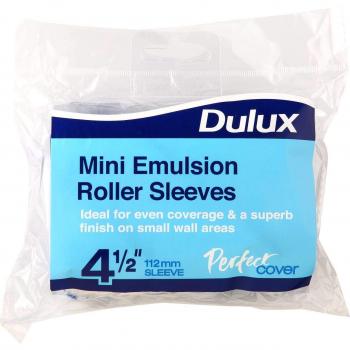 Dulux Mini Emulsion Roller Sleeve (Pack of 2)