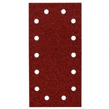 Pack 10 feuilles abrasives G80 pour bois 115x230 mm BOSCH