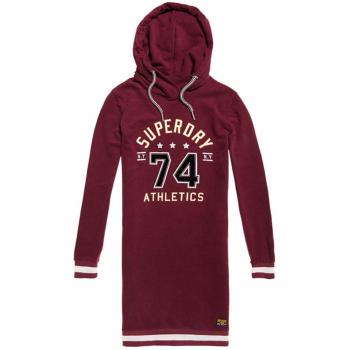 Superdry Tokyo Robe Sweat à Capuche, Femme, Violet (Track Burgundy Vz3), Medium