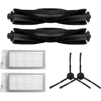 Accesorios Completo Roidmi EVE Plus: Cepillo Lateral + 6 Filtros HEPA Repuestos