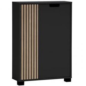 Ryker Schwarzer Unterschrank – B/H/T Maße: 59,8 × 85,2 × 19,55 cm