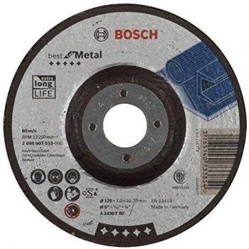 Bosch Disque de meulage incurvé A 2430 T BF 125mm 7,0mm