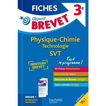 Physique Chimie, Technologie, Svt 3e : Tout Le Programme : Nouveau Brevet