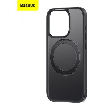Baseus Magnetic Frosted Black Phone Case
