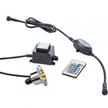 Heissner SMART LIGHT RGB-Schlauchanschluss LED-Gartenleuchte mit Transformator und RGB-Controller