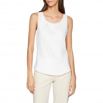 Camiseta Vilaia S/l Top-Noos, Sin Mangas, Mujer, Color Blanco Cloud Dancer, Talla 42